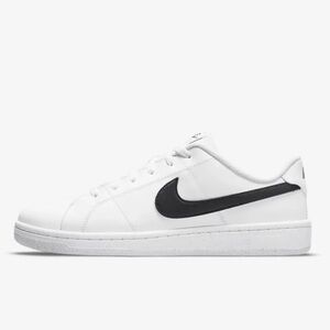 Nike Court Royale 2 Next Nature Shoes White/Black Men's Size 10